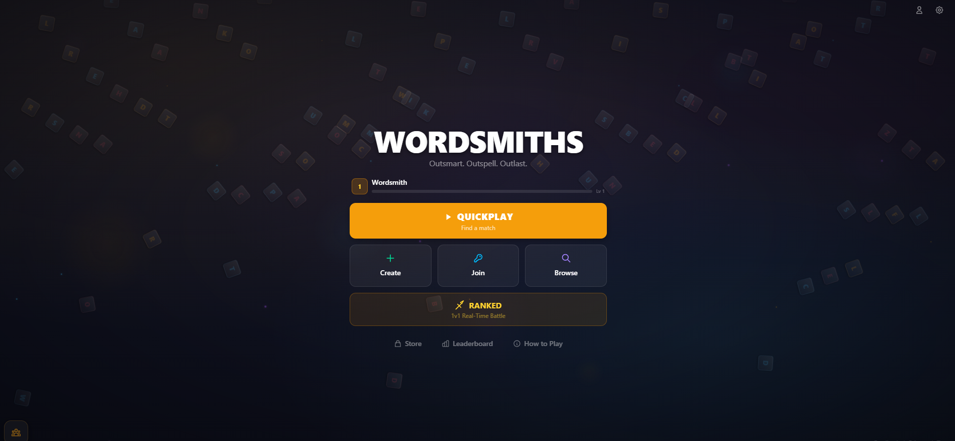 Wordsmiths screenshot